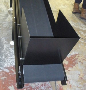Painted Non Slip Belt Conveyor